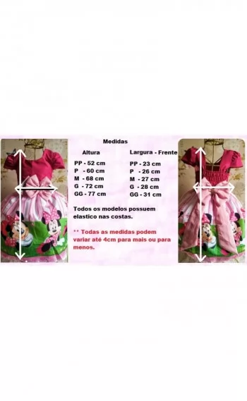 Vestido Infantil Menina e o Urso Novo 2