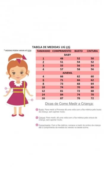 Vestido Infantil Festa Nervura Pink 2