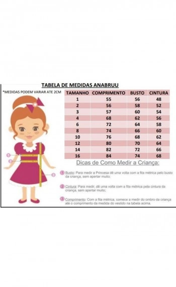 Vestido Infantil Luxo tema Unicornio